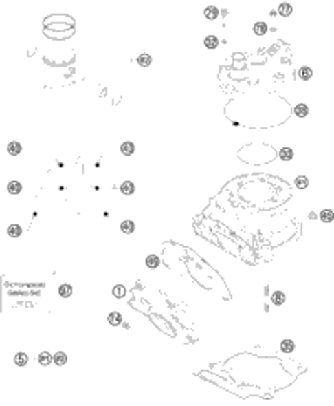 KTM PISTON I CPL. 125 II As Required 2016 125 SX 50330207100 II