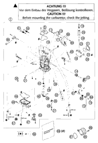 KTM GASKET PLATE THROTTLE VALVE 04 2007 250 EXC-F 57331035153