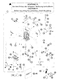 KTM GASKET PLATE THROTTLE VALVE 04 04 2009 505 XC-F 57331035153