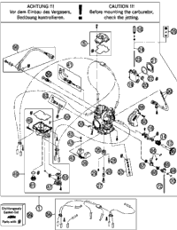 KTM GASKET PLATE THROTTLE VALVE 04 2011 250 XCF-W SD 57331035153