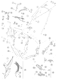 KTM VOLTAGE REGULATOR 2022 350 EXC-F Chassis 79611034000