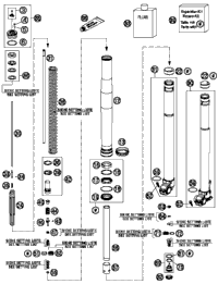 KTM Piston rod 12x476 2011 85 SX 48600694