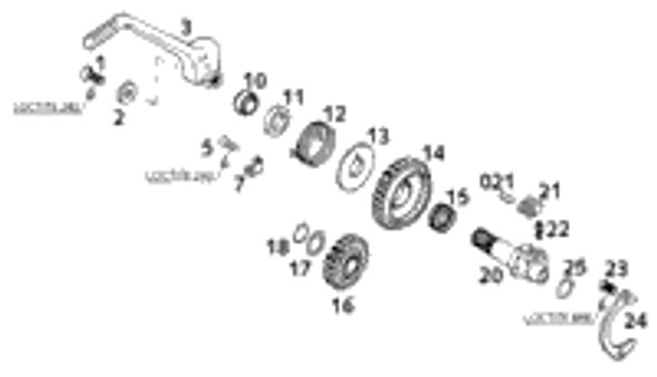 KTM FLYWHEEL KOKUSAN 2K-1/2K-4 '97 1997 300 EGS 54739005000