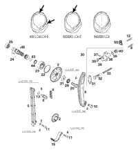 KTM ROCKER ARM INTAKE CPL. 1998 540 SXC 58036060644