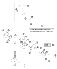 KTM FUEL INJECTOR ASSY SET 2014 690 Enduro R 76041023044