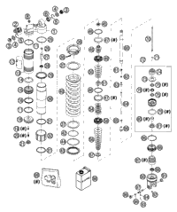 KTM SHOCK ABSORBER FLUID 5 LT '03 03 2010 50 SX Mini 50180342S1
