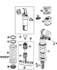KTM SHOCK ABSORBER FLUID 5 LT 2019 250 SX 50180751S1