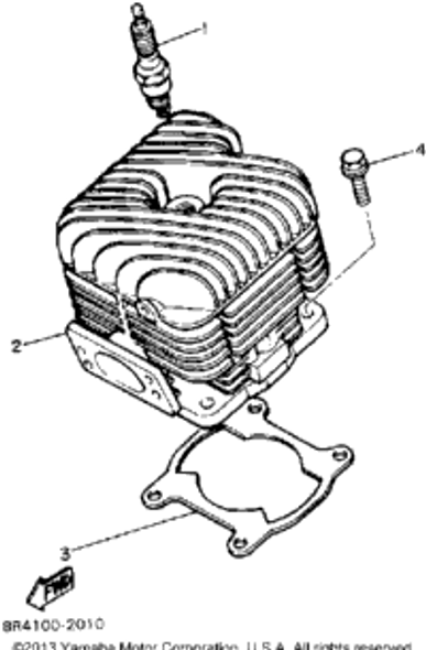 Plug, Spark (Ngk Br8hs) 1992 BRAVO T (LONG TRACK) (BR250TS) NGK-BR8HS-00-00