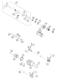 KTM CAMSHAFT INTAKE 2022 350 SX-F Engine 79236009000