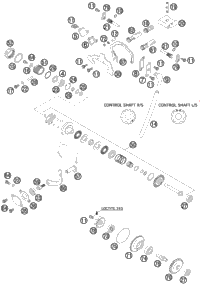 KTM CENTRIFUGAL TIMER CPL. 125'98 2000 125 SX 50337050044