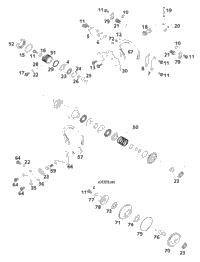 KTM CENTRIFUGAL TIMER CPL. 125'98 '98 2010 150 XC 50337050044