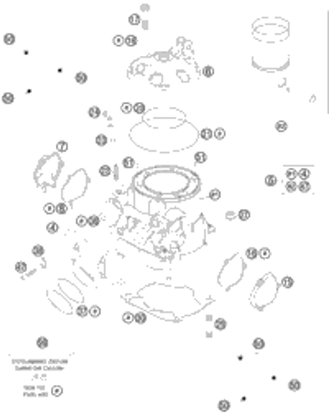 KTM ROCKER ARM EXHAUST CPL. 1998 620 XC e 58336061044 KTM ROCKER ARM EXHAUST CPL. 1998 620 XC e 58336061044