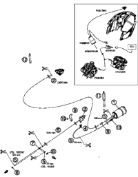 KTM TIMING VALVE JACKSHAFT CPL. 2011 990 Adventure 61136073000