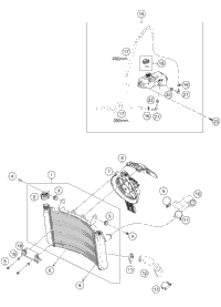 KTM SPOKE KIT REAR '19' BLACK ON DEMAND 2021 350 SX-F Chassis 00050000975