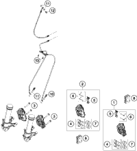 KTM conrod assy 2019 790 DUKE ORANGE 63530015000