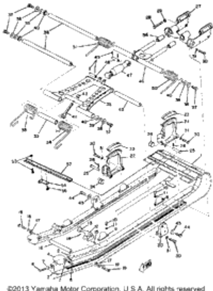 Washer, Plate 1974 GPX433F 90201-06057-00