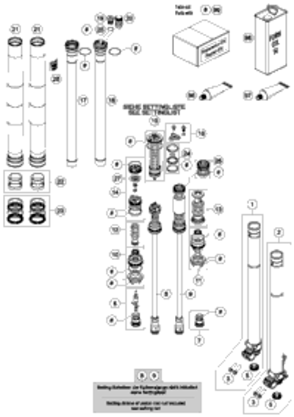 KTM Compression cpl. 2018 450 SX-F 48601485S