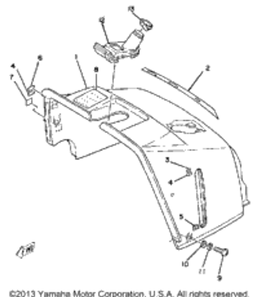 Washer, Plate 1980 ET340ED 90201-06057-00