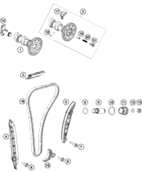KTM Stator 2023 350 EXC-F Engine 79239104100