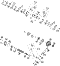 KTM Fuel Tank 2021 250 SX Chassis 5050701300030