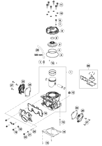 KTM Fuel Tank NEW PART 2019 250 SX 5050701300030