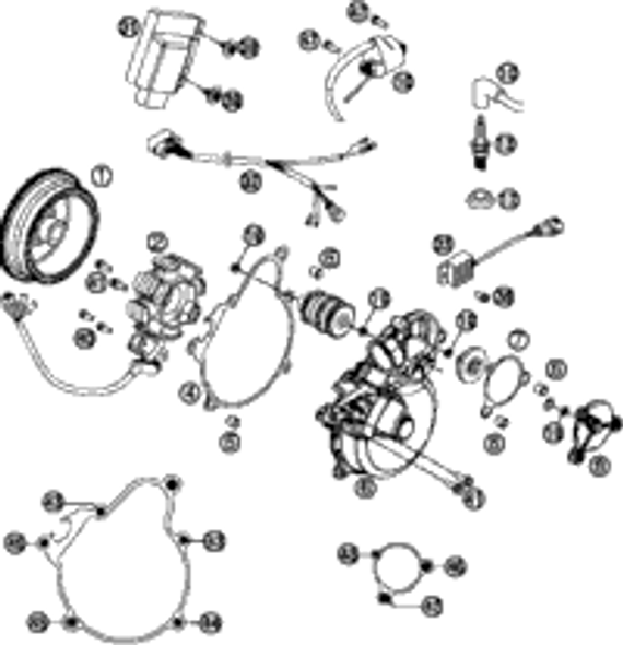 KTM Piston cpl. II 2019 250 XC-W TPI 55430007000 II