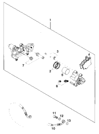 KTM THROTTLE VALVE 7 FOR 38 PJ '00 As Required, '00 2013 150 XC 54631035000