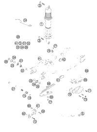 KTM THROTTLE VALVE 7 FOR 38 PJ '00 00 (As Required) 2011 150 SX 54631035000