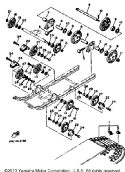 Washer, Plate 1980 SR540D 90201-08681-00