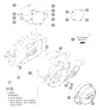 KTM REED VALVE SET V-FORCE  2004 2005 125 SX Tyla Rattray 50330052144