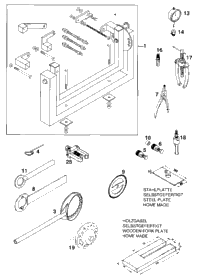KTM INTERN.BEAR.PULLER 5-7 MM 2005 525 SX Racing 15112018200