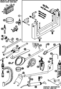 KTM INTERN.BEAR.PULLER 5-7 MM 2008 450 XC ATV 15112018200