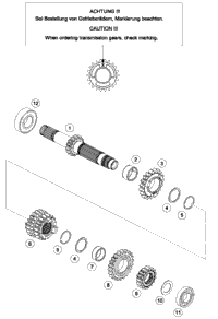 KTM RADIATOR RIGHT 17 2017 300 XC-W 50435008100