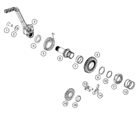 KTM RADIATOR RIGHT 17 2018 350 XC-F 50435008100