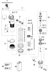 KTM SPRING 4,0N/MM SET D=5,0MM (As required) 2009 450 EXC USA 91410013S