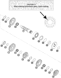 KTM PISTON I CPL. 64MM   200' 1999 125 SXS 52330007000 I