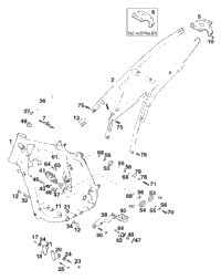 KTM PISTON II CPL.64MM 200 2000 2003 200 MXC 52330007100 II