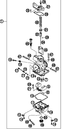 KTM CLUTCH KIT 200 EXC 09-12 2011 150 XC 50332010110