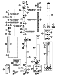 KTM Fork outer tube 49,13x577 dt54 db60 natu 2019 350 SX-F 48601671