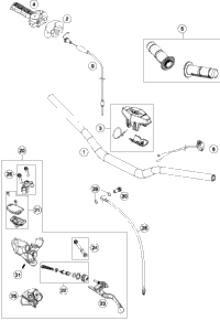 KTM Fueltank asm. 2024 85 SX 19/16 Chassis 47207013033