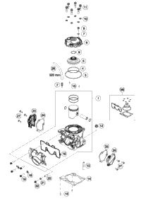 KTM Electronic box 125 18 2019 150 SX 50439231000