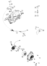 KTM Electronic box 125 18 2018 150 XC-W 50439231000