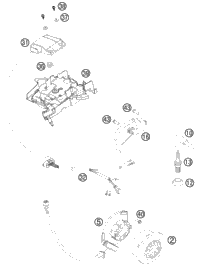 KTM ELEKTRONIC BOX 150XC-W   17 2017 150 SX 51639131000