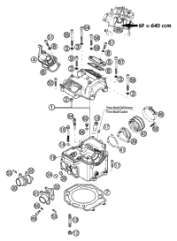 KTM CAMSHAFT CPL. 249/1 LC4-E 97 1997 400 EGS-E 58336110044