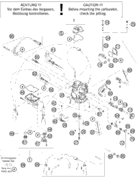KTM BOT.TRIPLE CLAMP X=18MM/D=57MM 1994 300 SX 54601032044