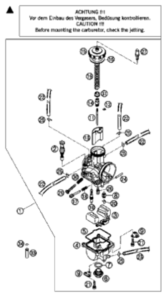 KTM BOT.TRIPLE CLAMP X=18MM/D=57MM 1995 400 RXC 54601032044