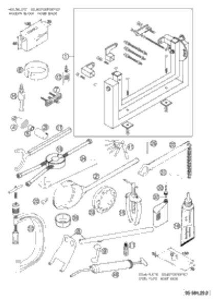 KTM INTERN.BEAR.PULLER 18-23 MM 1998 400 R 15112018100