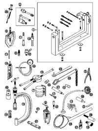 KTM INTERN.BEAR.PULLER 18-23 MM 2004 450 MXC Racing 15112018100
