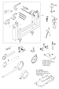 KTM INTERN.BEAR.PULLER 18-23 MM 1999 380 SXS 15112018100