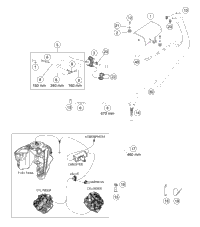 KTM CLUTCH COVER WITH BEARING 2016 1290 SUPERDUKE R BLACK 6133000114441